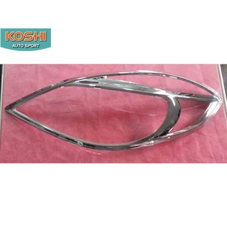 Lekone ครอบไฟหน้า Nissan Almera 2011-13 (2ชิ้น)