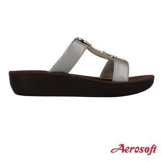 Aerosoft (แอโร่ซอฟ) รองเท้าแตะผู้หญิง รองเท้าแฟชั่น แบบสวม นิ่มๆ เพื่อสุขภาพ รุ่น FW8384
