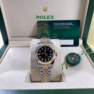 นาฬิกา RO LEX date just งาน ออริ size 31mm งานสวย ใช้สลับแท้