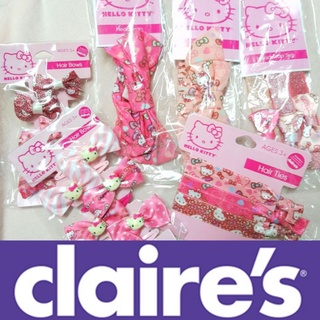 claires Hello Kitty Sanrio hair clip headband headwrap hair ties hair bows เครื่องประดับผม ซานริโอ้ ลิขสิทธิ์แท้