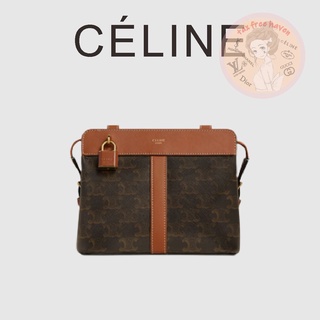 Shopee ราคาต่ำสุด 🔥ของแท้ 100% 🎁Celine Brand New TEEN CABAS DE FRANCE กระเป๋าถือพิมพ์ลายโลโก้