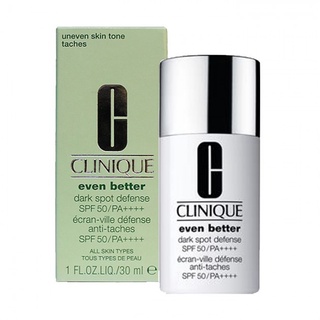 Clinique Even Better Dark Spot Defense SPF50/PA++ 30 ml. #Sheer ครีมกันแดดเนื้อสีขาวบางเบา จากคลีนิกข์