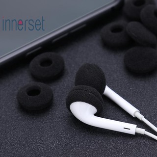 (innerset) โฟมฟองน้ําหูฟังสํารองเปลี่ยนสําหรับ mp 3 mp 4 10 ชิ้น