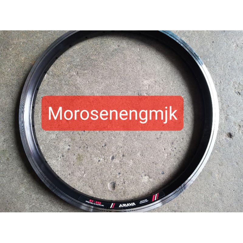 16 x 1 3/8 Double wall araya Rims / 16 x 1 3/8 ขอบจักรยาน