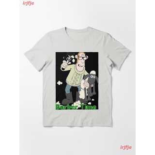 2022 Shaun The Sheep Essential T-Shirt เสื้อยืด ดพิมพ์ลาย ดผ้าเด้ง คอกลม cotton แฟชั่น discount Unisex