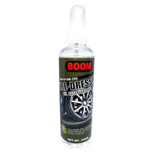 สเปรย์เคลือบเงายางสูตรติดทนนาน STAR1 250 มล.. TIRE DRESSING STAR 1 OIL-BASED 250ML