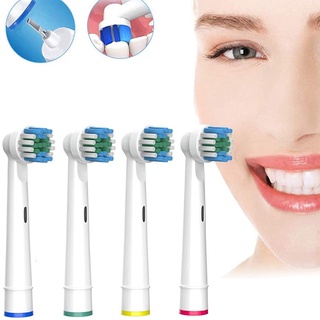 หัวแปรงสีฟันไฟฟ้า Oral B แบบเปลี่ยน สําหรับทุกรุ่น SB-17A Oral B 16 ชิ้น