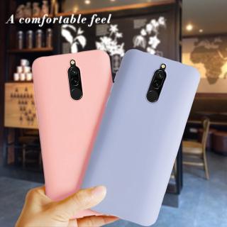 เคสโทรศัพท์มือถือ แบบซิลิโคน สีลูกกวาด สําหรับ xiaomi redmi 8 redmi 8a