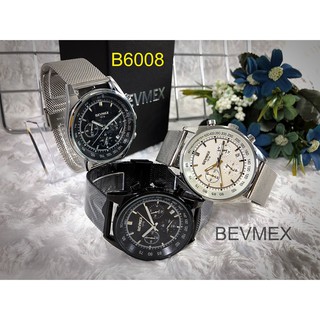 นาฬิกา BEVMEX นาฬิกาผู้ชาย สายสแตนเลส B6008