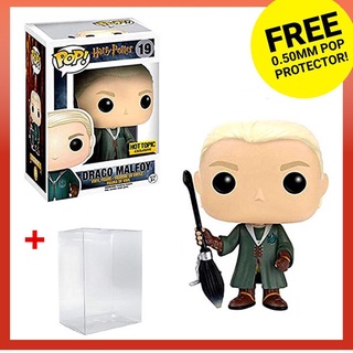 ฟิกเกอร์ Funko POP Movies: Harry Potter Draco Malfoy 19 พร้อมตัวป้องกัน