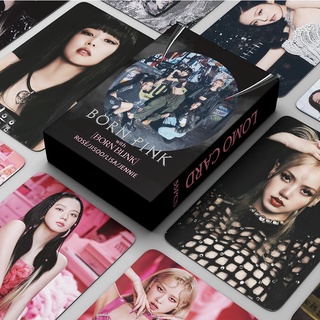 BLACKPINK การ์ด โปสการ์ด Shut Down LOMO Card 55 ชิ้น/กล่อง (พร้อมส่ง)