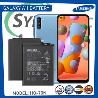 *แบตเตอรี่ Samsung Galaxy A11 เดิม A115, SM-A115 รุ่น HQ-70N แบตเตอรี่ (4000mAh) ส่งตรงจาก กทม./รับประกัน 3เดือน...