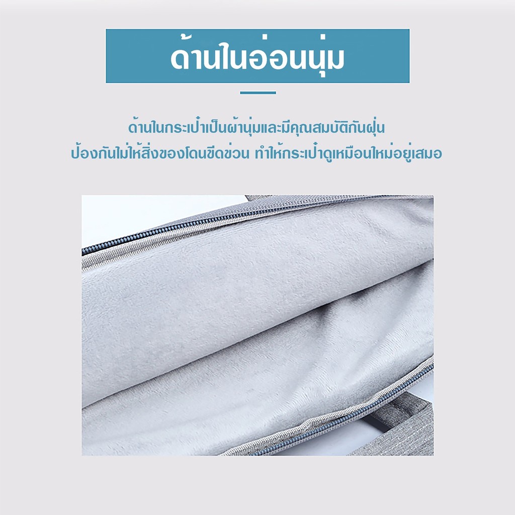 กระเป๋าโน๊ตบุ๊ค N-1 laptop bag ซองโน๊ตบุ๊ค กันน้ำ กันกระแทก กันรอยขีดข่วน / COCO-PHONE