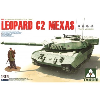 พลาสติก โมเดล ประกอบ TAKOM สเกล 1/35 Leopard C2 MEXAS