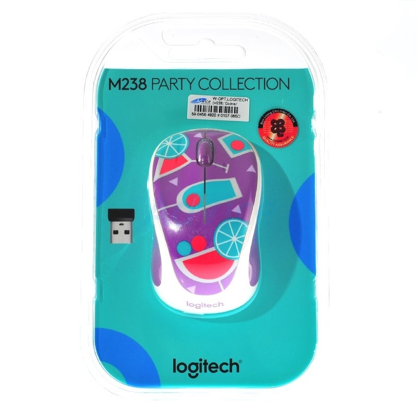 LOGITECH Wireless Optical Mouse (M238) Cocktail