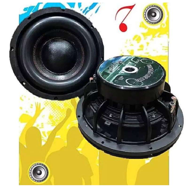 ดอกลำโพงรถยนต์ซัฟวูฟเฟอร์ 10 นิ้ว วอยซ์คู่ (4+4 ohm)900w car subwoofer วัตต์