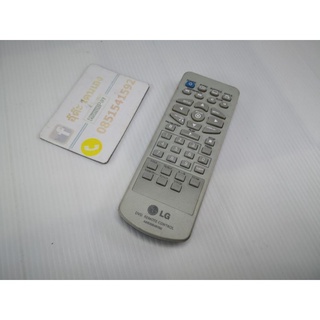 รีโมท remote LG DVD REMOTE AKB30648702 รีโมทเครื่องเล่น DVD ใครหาอยู่  ปุ่มสะอาดครับ ไม่มีเครื่องลองเทส