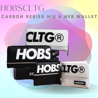 [ส่งฟรี]กระเป๋าตัง hobsclt Carbon series his &amp; her wallet