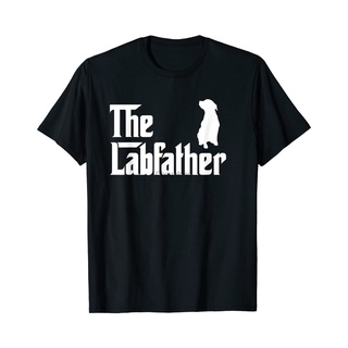 T-shirt  เสื้อยืดลาบราดอร์ The Lab FatherS-5XL