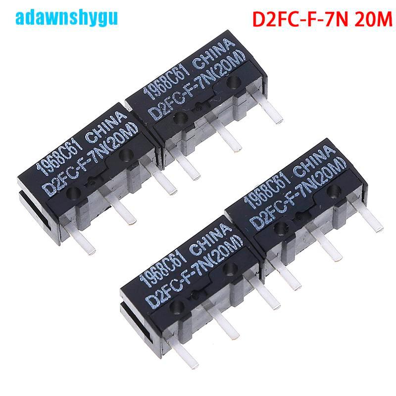 Adawnshygu 4 X D2fc F 7n m Micro Switch Microswitch For G600 Mouse Shopee Thailand