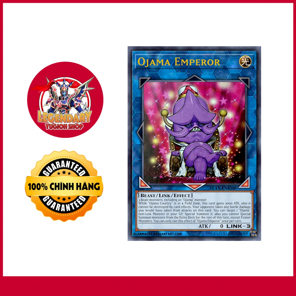 [การ์ด Yugioh ดั้งเดิม] Ojama Emperor