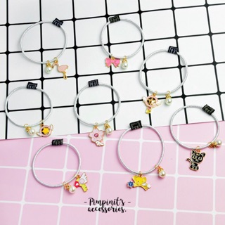 🇹🇭 พร้อมส่ง : ยางรัดผมเซ็ทซากุระ มือปราบไพ่ทาโร่ห์ | Cardcaptor Sakura Hairband Set.