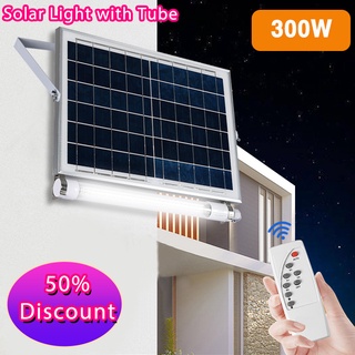 LuckyLight โซล่าเซลล์ ไฟโซล่าและแผงโซล่า solar โคมไฟ with tube SOLAR PANEL โซล่าเซลล์สปอตไลท์ ป้องกันฟ้าผ่า แผงโซล่า