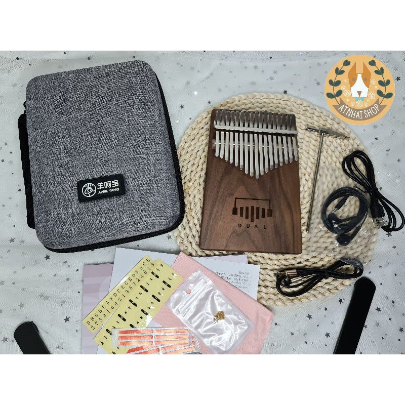 🔥พร้อมส่ง🔥 April Yang Dual D1 kalimba ไฟฟ้า มือ1