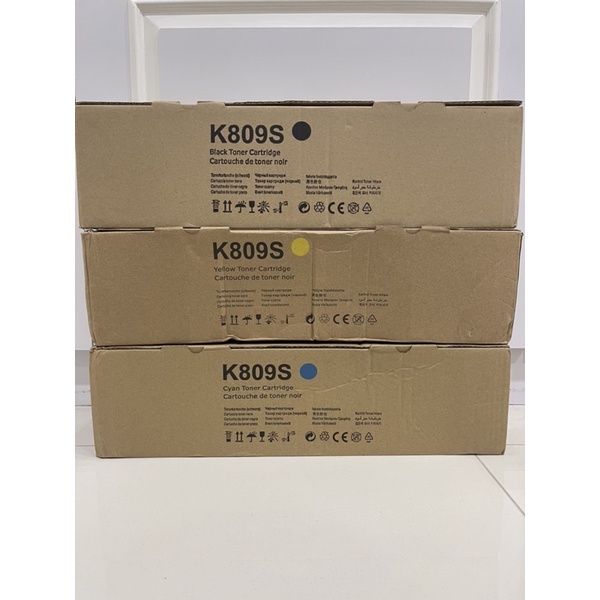 ผงหมึก Toner เทียบเท่าของแท้ เครื่องถ่ายเอกสาร Samsung K809S (K M C Y)