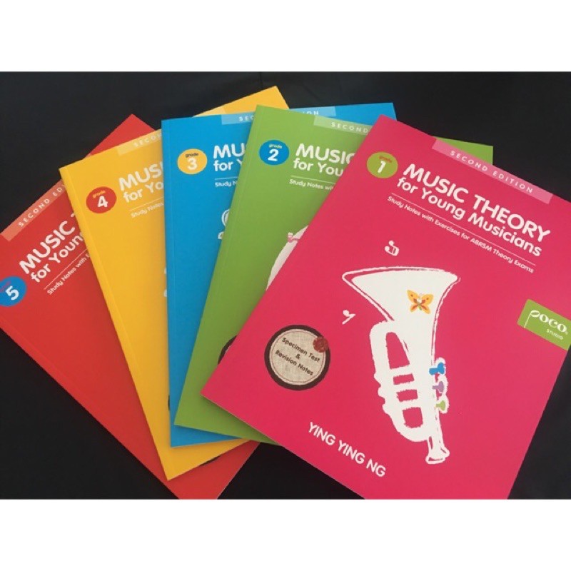 Poco Music Theory for Young Musicians Grade 1 2 3 4 5