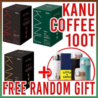 [KANU] กาแฟผสมเกาหลี มินิ 100T / ฤดูหนาว / กาแฟดํา / อาหารเกาหลี / กาแฟทันที / คริสต์มาส / ของขวัญ / กาแฟ