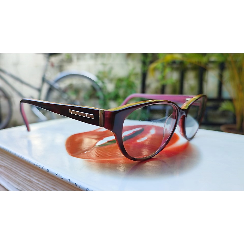 Anne Klein AK5016 651 size52-15-135 mm Tortoise pink Women’s Cat-Eyeglasses Frames กรอบแว่นตาของแท้ม