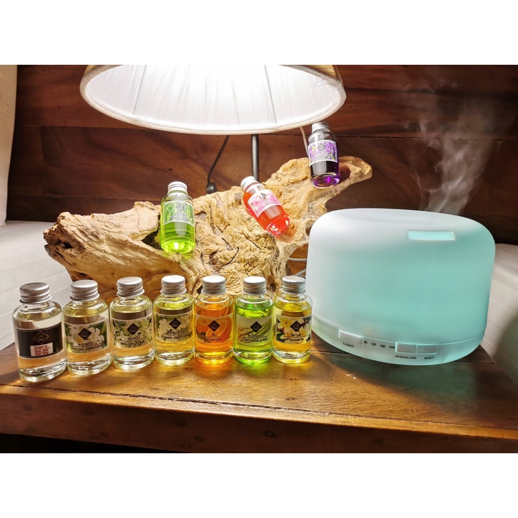 อโรม่า​ น้ำมันหอมระเหย​ สำหรับเตาและเครื่องพ่นอ​โรม่า​ 30ml.