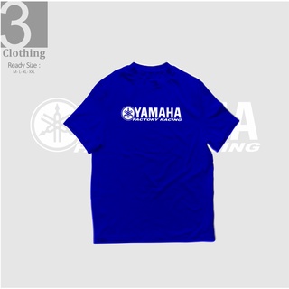 เสื้อยืด ลายรถจักรยานยนต์ Yamaha Factory RacingSize S-5XL