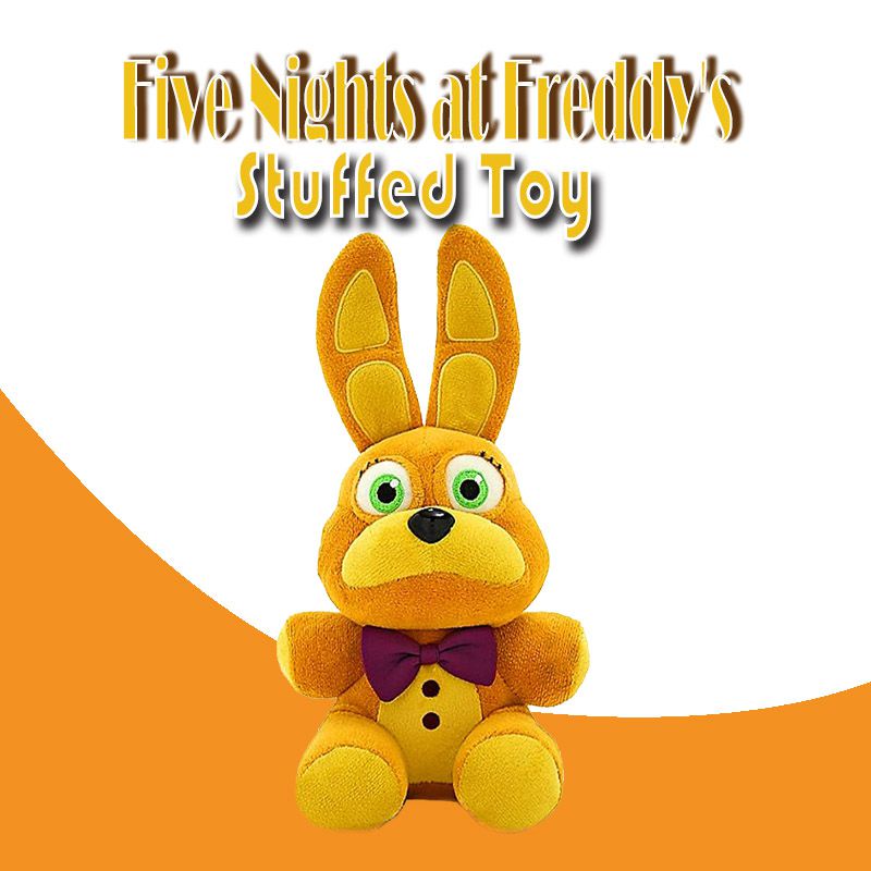ตุ๊กตาของเล่น Freddy Toys Five Nights At Freddy's Spring Bonnie ขนาด 7.9 นิ้วสําหรับเด็ก
