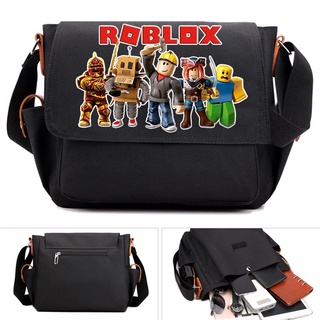 กระเป๋าสะพายไหล่ ลายการ์ตูนอนิเมะ Roblox สําหรับนักเรียน