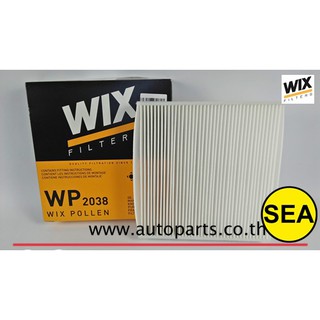 ไส้กรองแอร์ WIX รุ่น STANDARD สำหรับ HONDA CITY ปี 09  WP2038  (1ชิ้น)