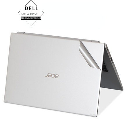 ปรับแต่งสติ๊กเกอร์แล็ปท็อปสําหรับ Acer swift Predator Helios Neo 16S Lite GO14 Aspire Lite ANV15-52 AL14-32P AL16-73L AL15-33P Nitro V Matte Silver 3Sides ผิว 14 15.6 13 นิ้วกรณี