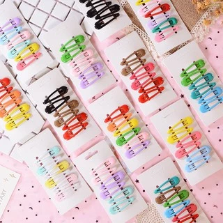 กิ๊บติดผมเด็ก 6 ชิ้น แบบแป๊ก กิ๊บดาว หลากสี แฟชั่น