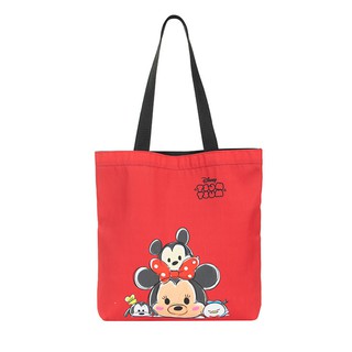 PROOFS Cloth Bag Disney Tsum Tsum Red Color กระเป๋าช้อปปิ้ง