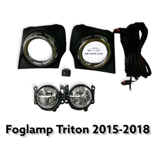 ไฟตัดหมอก triton 2015 2016 2018 สปอร์ตไลท์ มิตซู ไตรตัน foglamp mitsubishi triton 2015