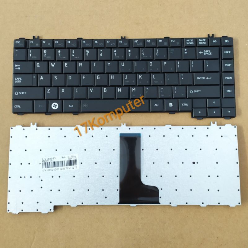 คีย์บอร์ด Toshiba Satellite C600 C640 C645 L600 L645 L630 L635