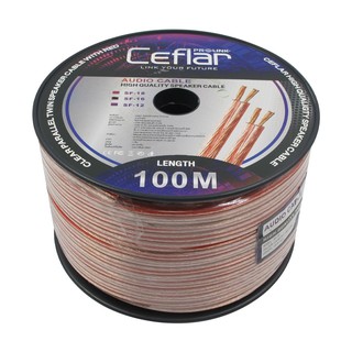 CEFLAR HIGH QUALIGTY SPEAKER CABLE SF-18 LENGTH 100M