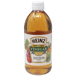 Heinz Apple Cider Vinegar น้ำส้มสายชูหมักจากแอปเปิ้ล ตรา ไฮนซ์ ขนาด 473 / 946 มล.แบบกรอง