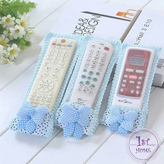 ประดับโบว์ มุ้งมิ้ง ซองใส่รีโมตคอนโทรล น่ารัก Remote control cover