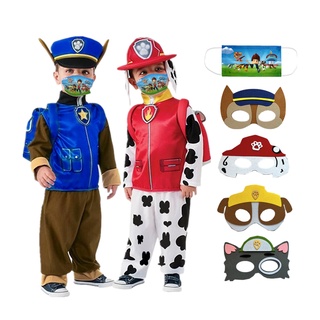 ชุดคอสเพลย์ Paw Patrol Marshall Skye เหมาะกับของขวัญปาร์ตี้ฮาโลวีน สําหรับเด็กผู้ชาย และเด็กผู้หญิง