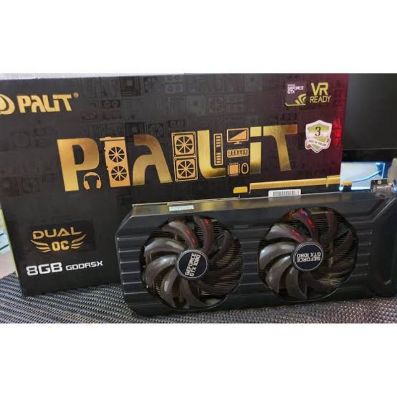 Palit GeForce GTX 1080 Dual OC (มือสอง)