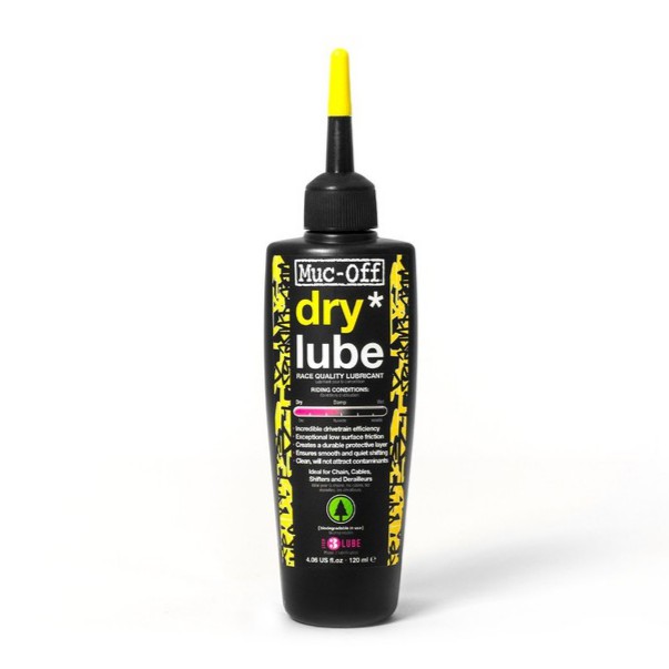 น้ำยาหยอดโซ่ MUC OFF DRY LUBE 50ML / 120ML แบบแห้ง