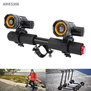 Aries306 Electric Scooter Front Lamp Light Rechargeable LED Headlight for Xiaomi M365/Pro