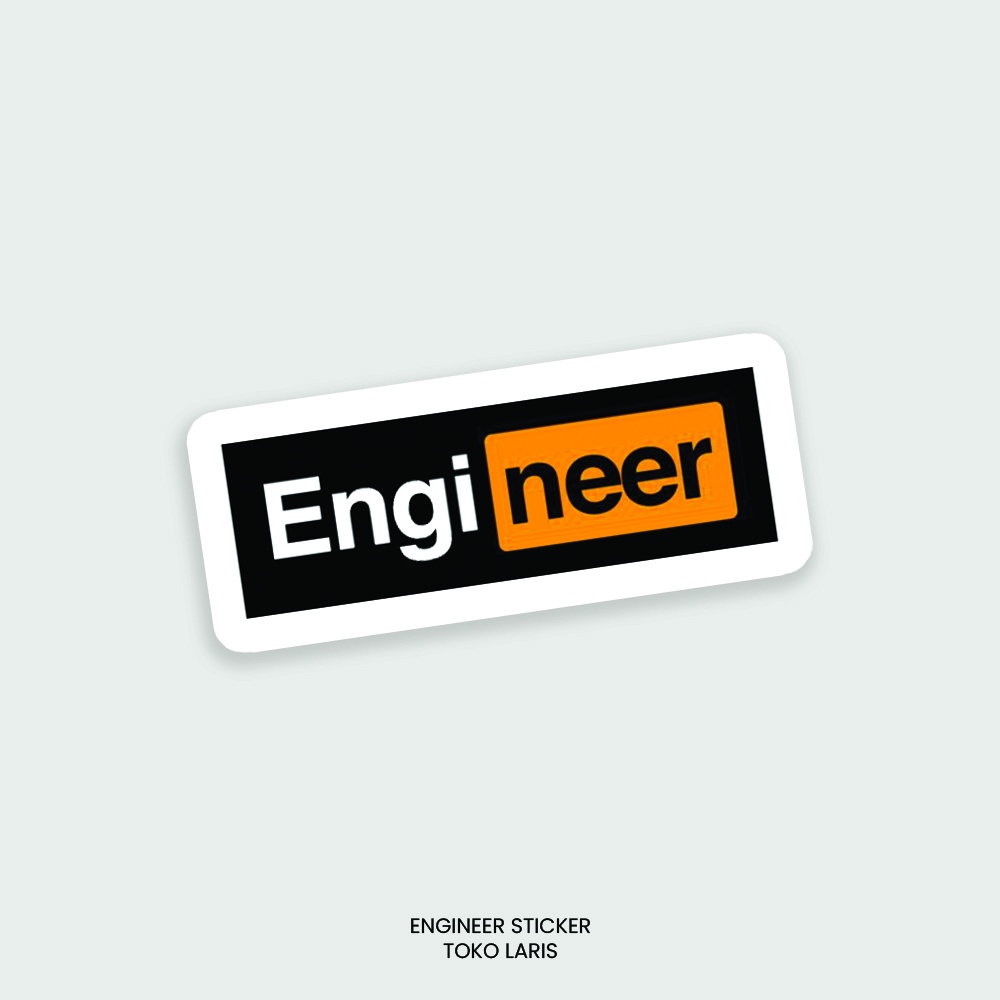 ENGINEER สติ๊กเกอร์สําหรับแล็ปท็อป Tumblr หมวกกันน็อค สติ๊กเกอร์เคส